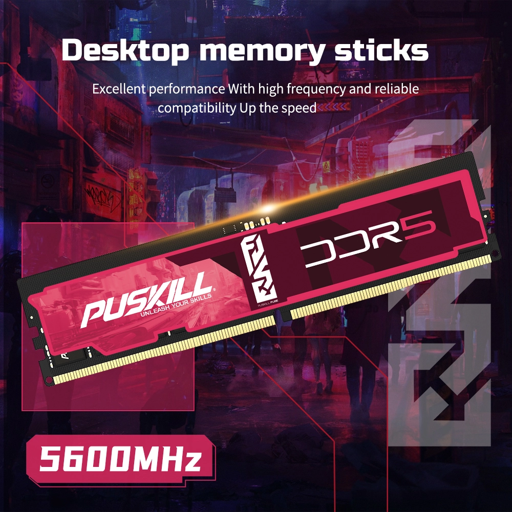 DDR5 Memory RAM for PC Games 6000MHz – Ultra-Fast Performance DDR5 Memory RAM