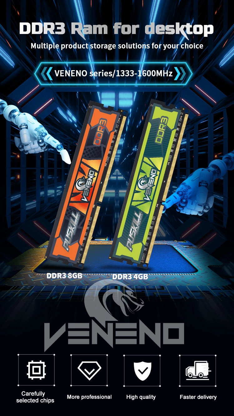 PUSKILL Standard DDR3 DIMM Desktop RAM Strictly Tested Stable Memory for Daily Office Old Computer Renovation %E8%AF%A6%E6%83%85%E5%9B%BE 2 1