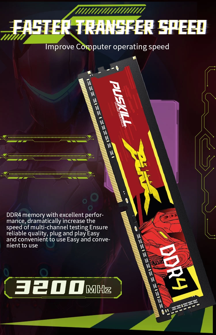 PUSKILL Universal DDR4 Desktop Memory Stick Ideal for PC Assembly & Hardware Replacement %E8%AF%A6%E6%83%85%E5%9B%BE 3 3