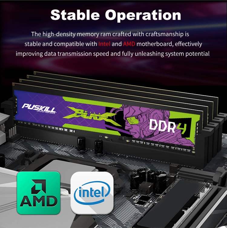 PUSKILL Universal DDR4 Desktop Memory Stick Ideal for PC Assembly & Hardware Replacement %E8%AF%A6%E6%83%85%E5%9B%BE 5 3