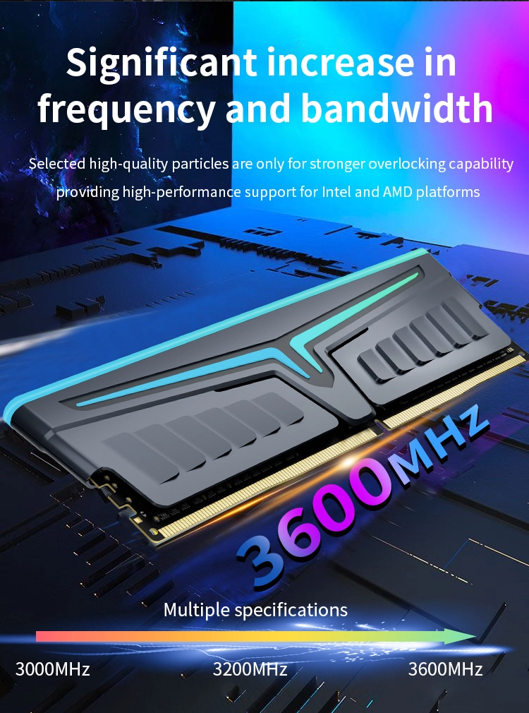 High Performance DDR4 RGB Ram 8GB 16GB 32GB 2666MHz 3200MHz 3600MHz For PCs Product %E8%AF%A6%E6%83%85%E5%9B%BE 6 5