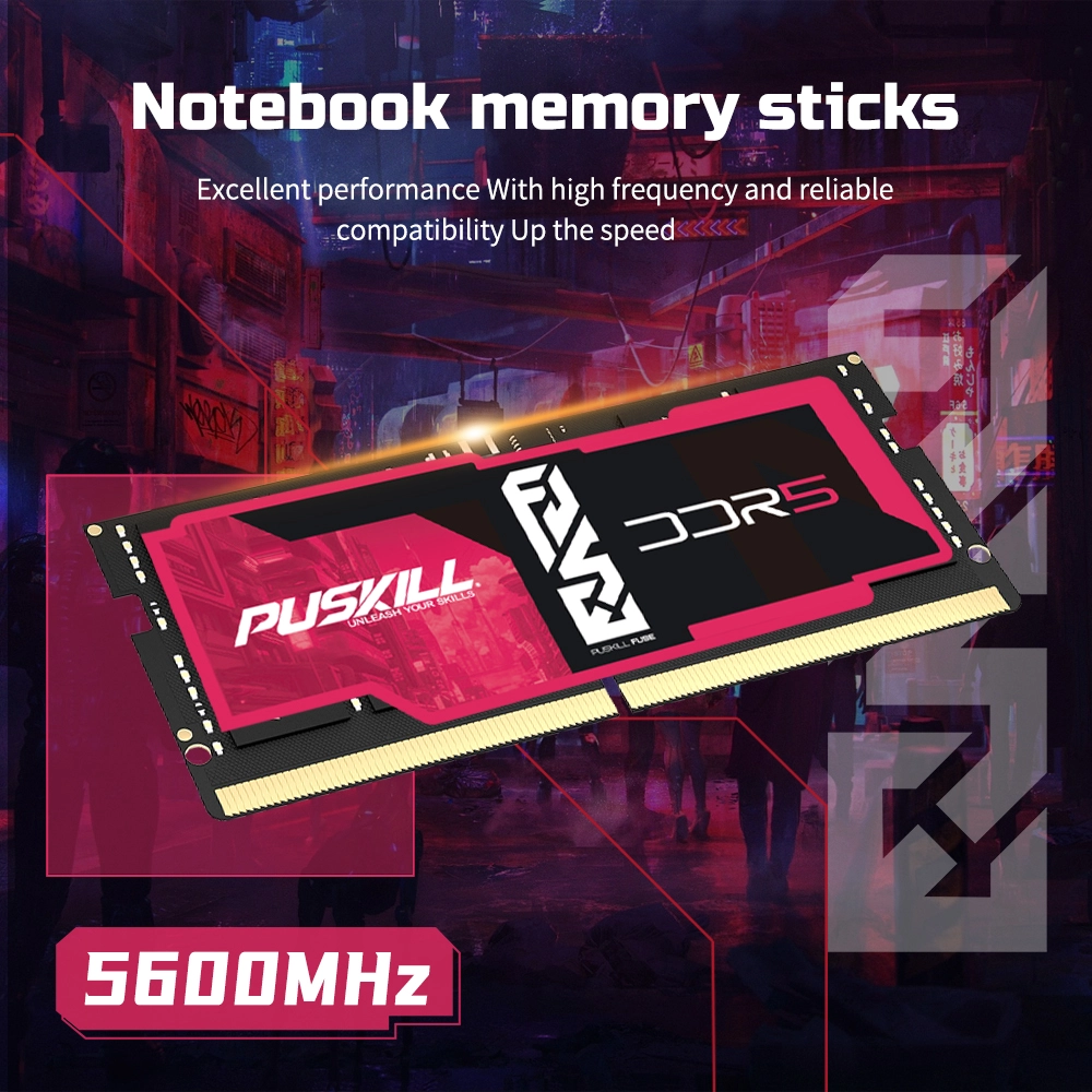PUSKILL Wide Compatibility DDR5 Laptop RAM for New Generation Notebook Upgrade Photobank 2025 12 01T174606.518